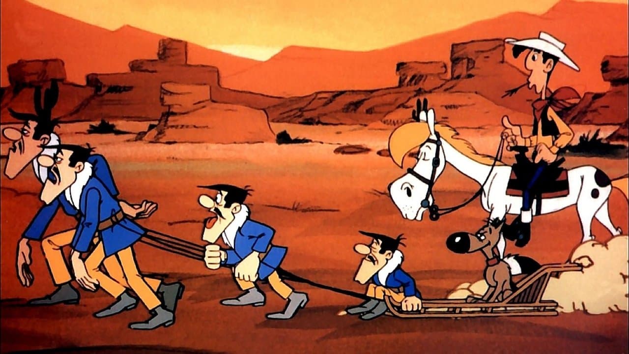 Lucky Luke : Les Dalton en cavale backdrop