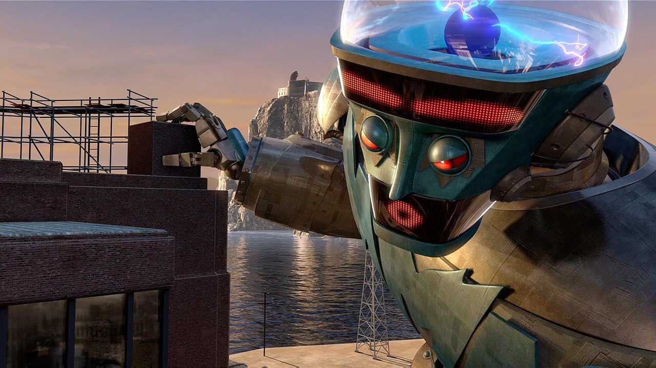 Le Complot du Mega-Megamind backdrop