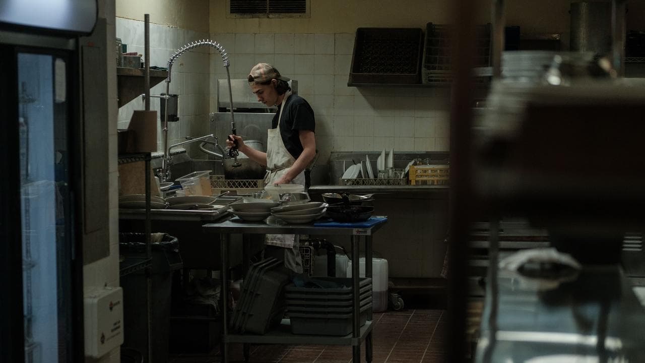 Le Plongeur backdrop