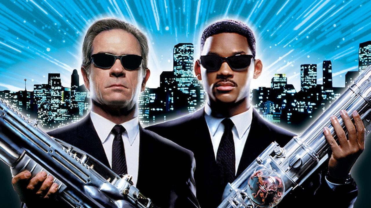 Men in Black backdrop