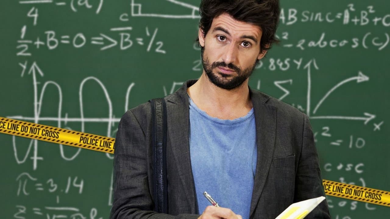 Einstein : équations criminelles backdrop