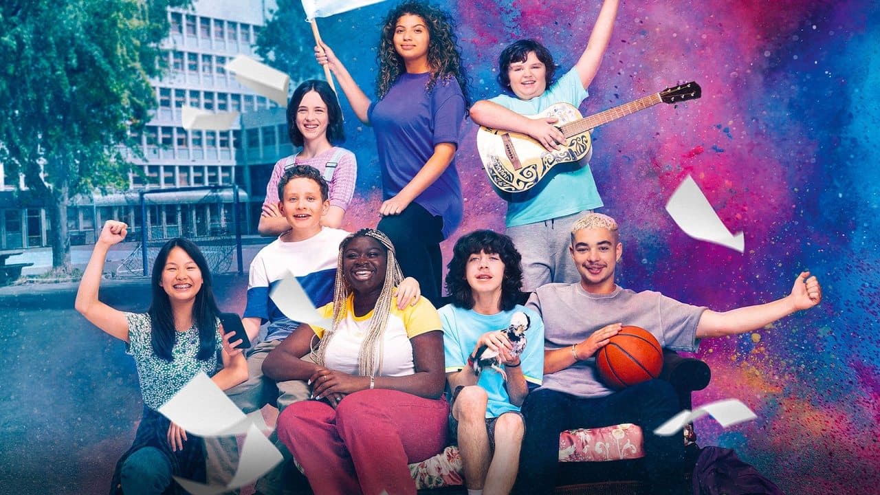 L'école est à nous backdrop