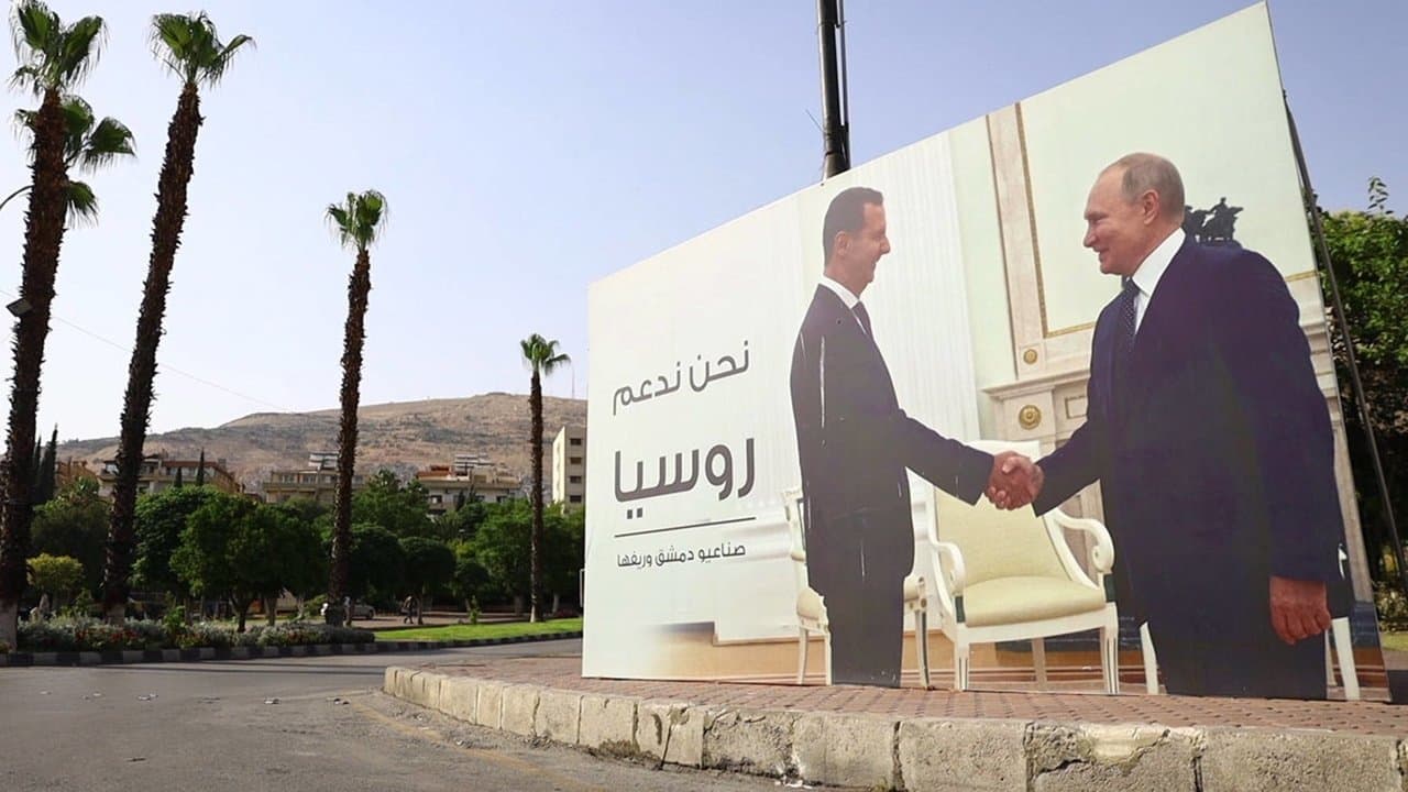 Russie - Le laboratoire syrien backdrop