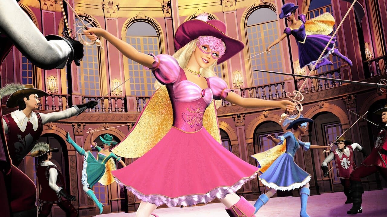 Barbie et les Trois Mousquetaires backdrop
