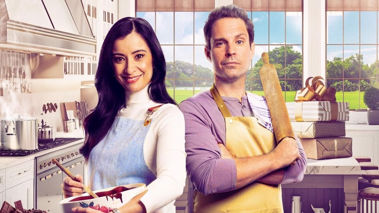 Amour au glaçage royal backdrop