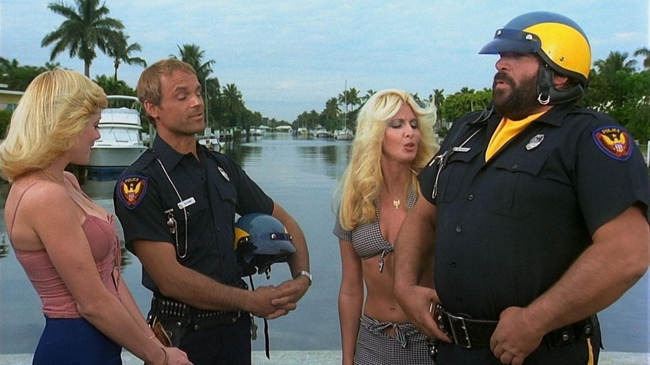 Deux super-flics backdrop