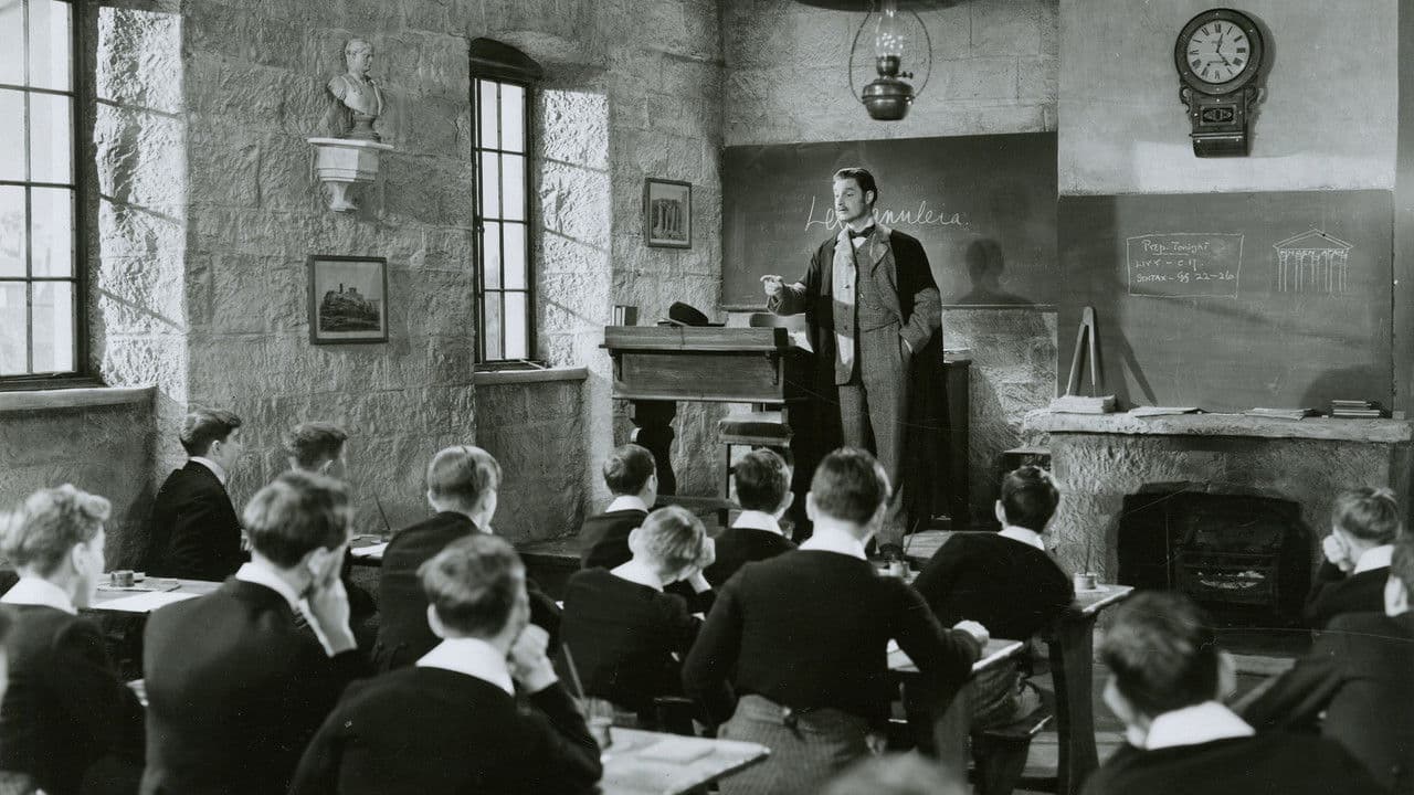Au revoir Mr. Chips! backdrop