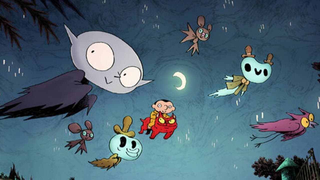 Petit vampire backdrop