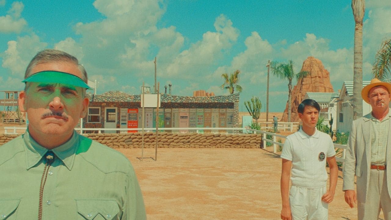 Asteroid City backdrop