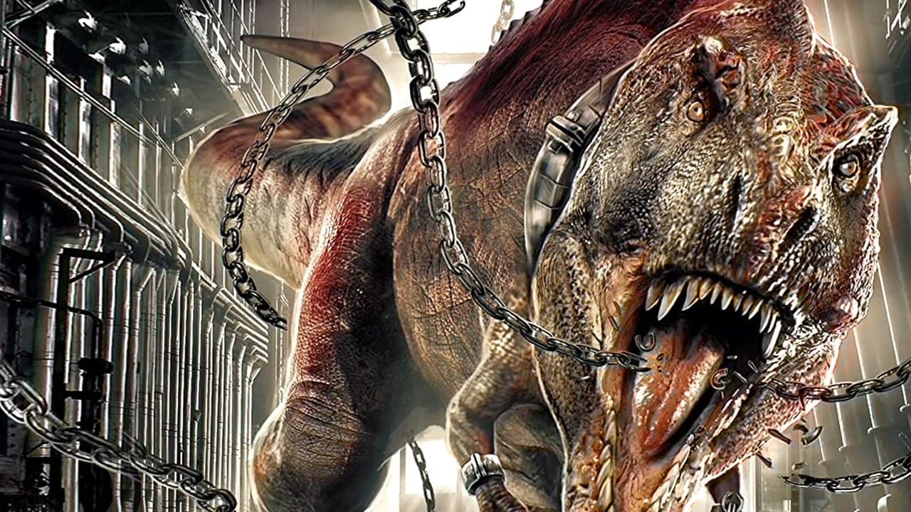 Jurassic Commando backdrop