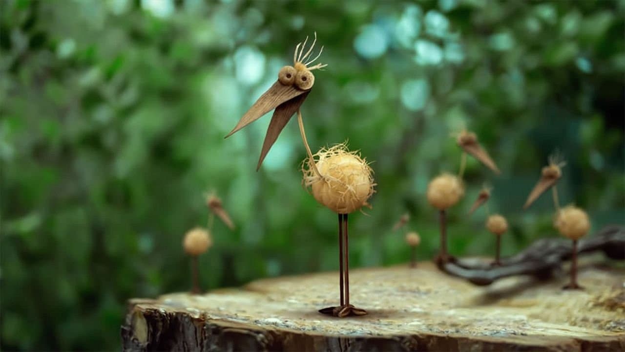 Deux escargots s’en vont backdrop