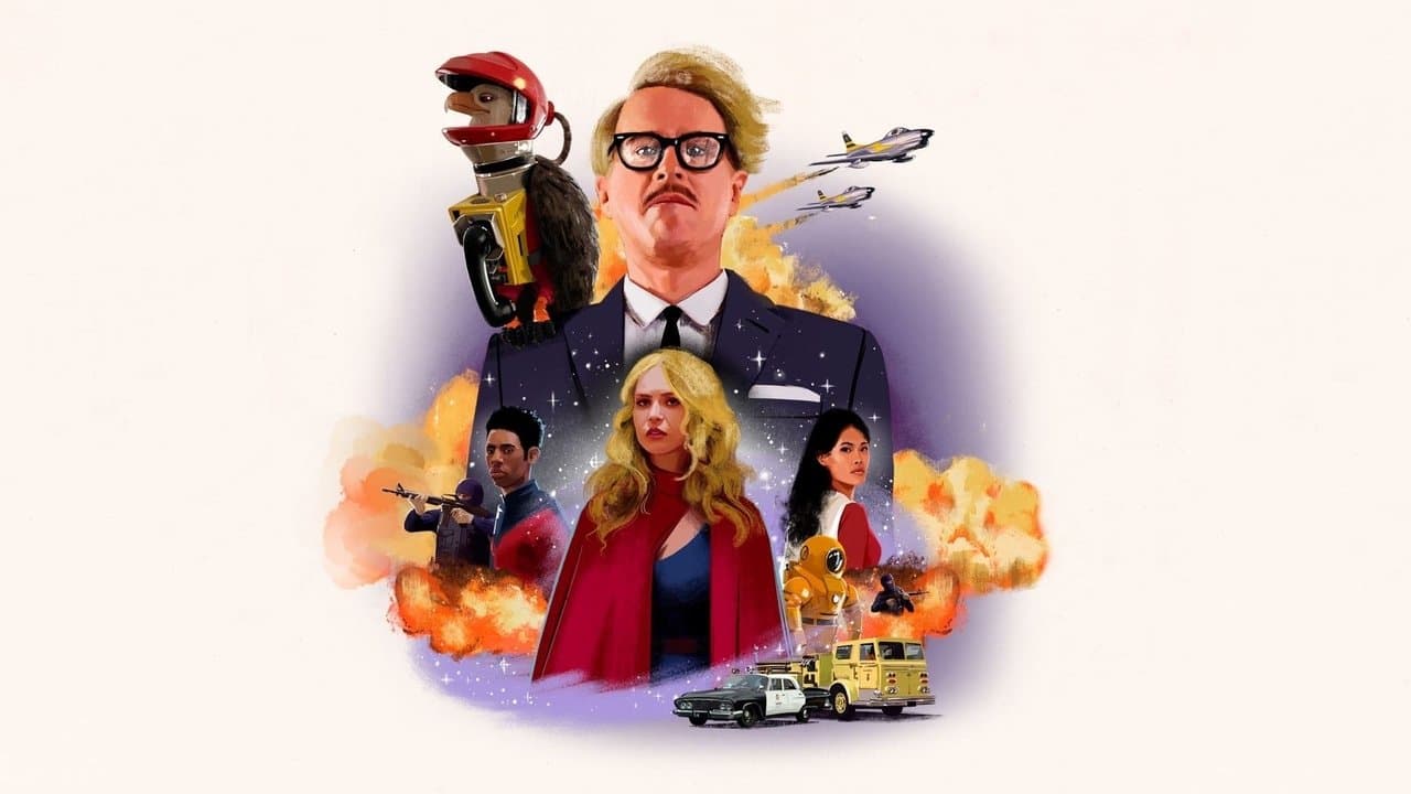 La Légende des super-héros backdrop