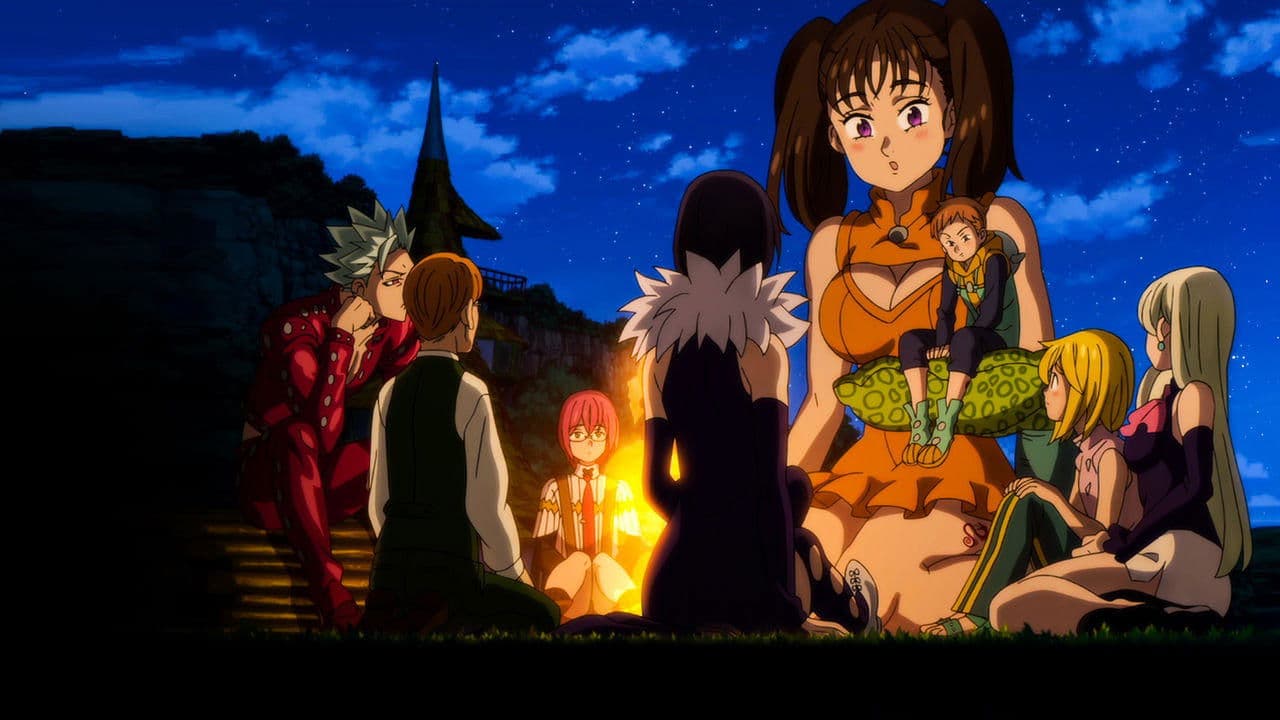 The Seven Deadly Sins : Prisoners of the Sky backdrop