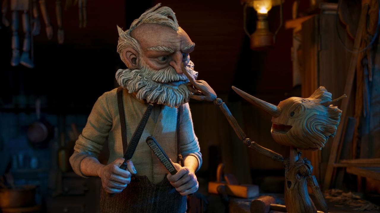 Pinocchio par Guillermo del Toro backdrop