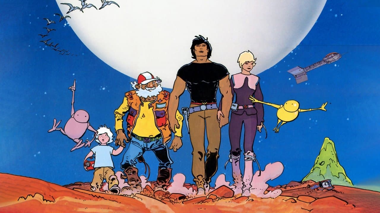 Les maîtres du temps backdrop