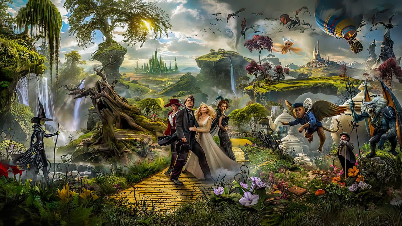 Le Monde fantastique d’Oz backdrop