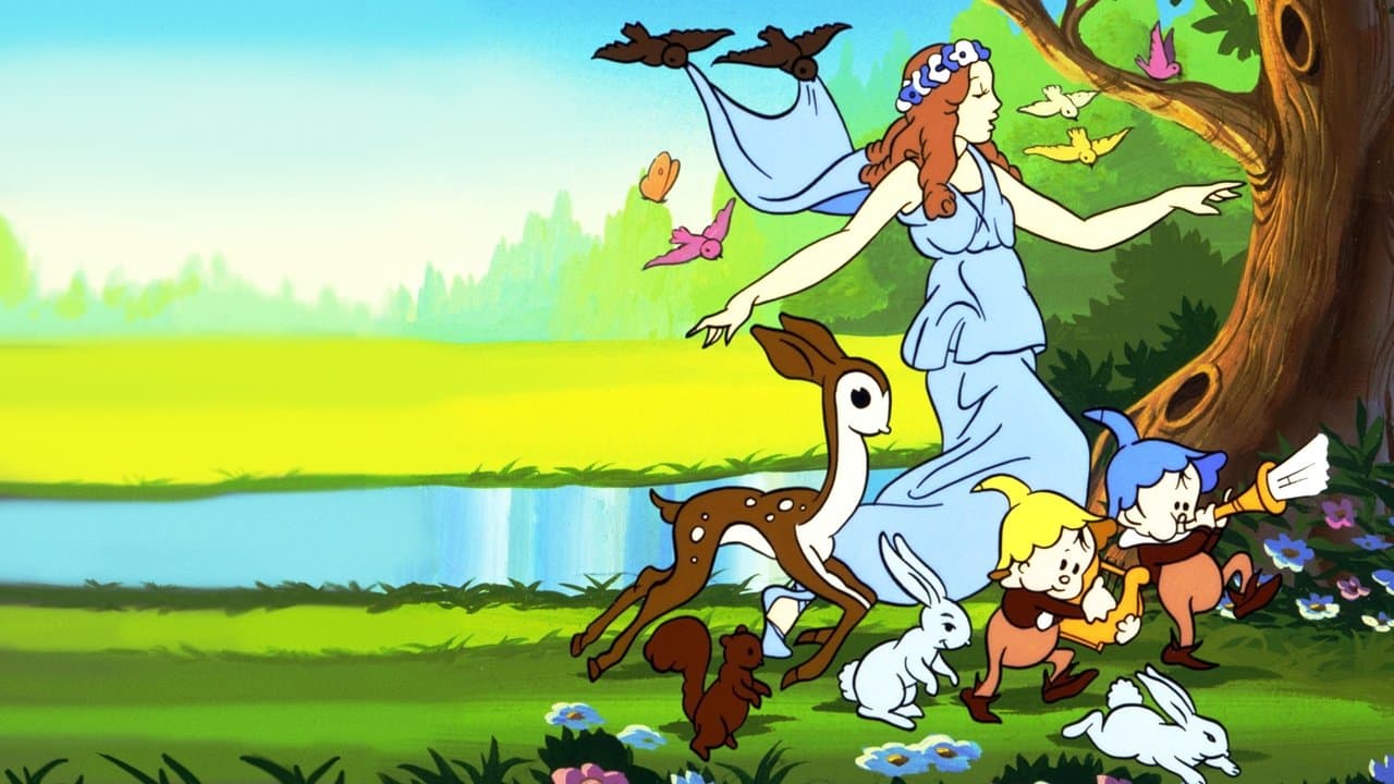 La Déesse du Printemps backdrop