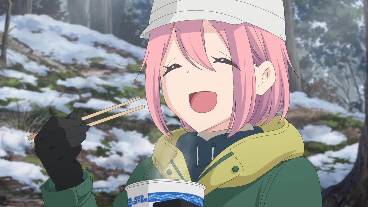 Yuru Camp - Au grand air backdrop