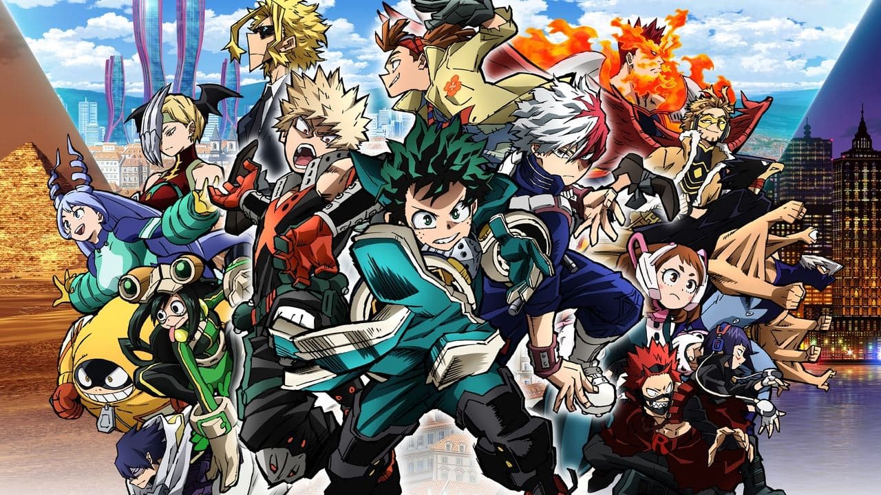 My Hero Academia : World Heroes' Mission backdrop
