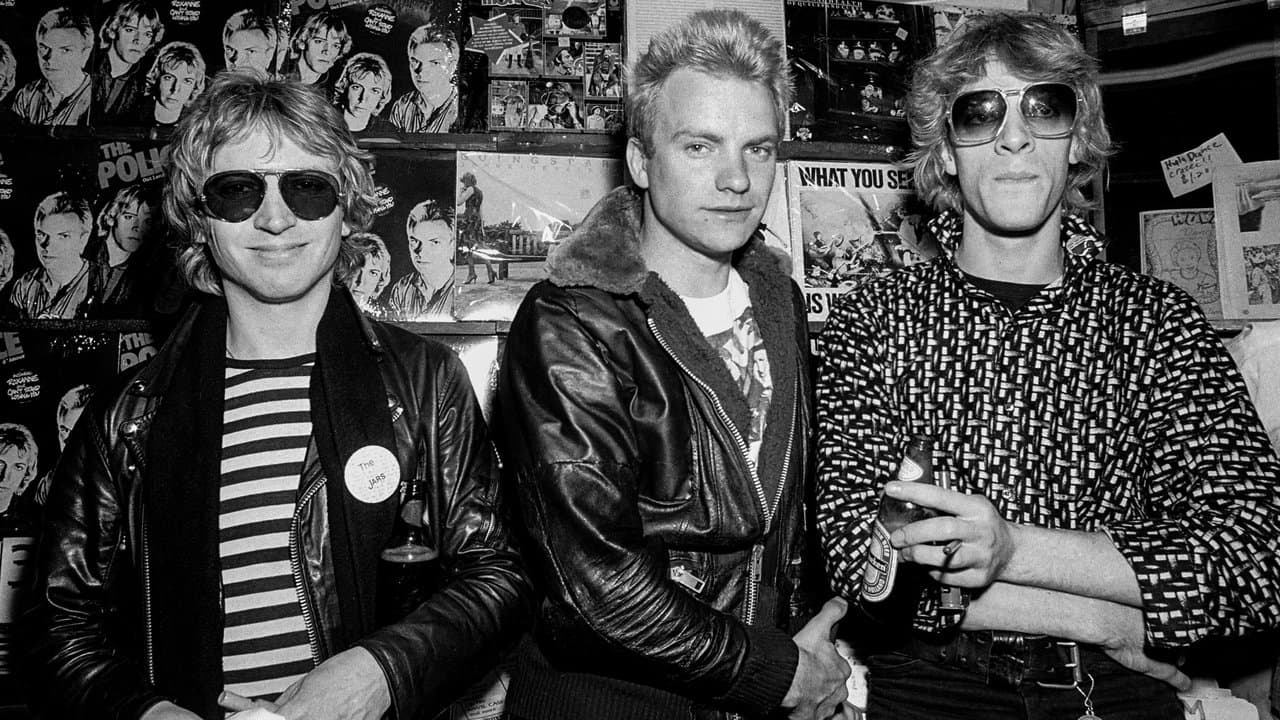 The Police - Around The World backdrop