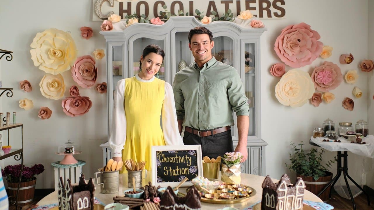 Cœurs en chocolat backdrop
