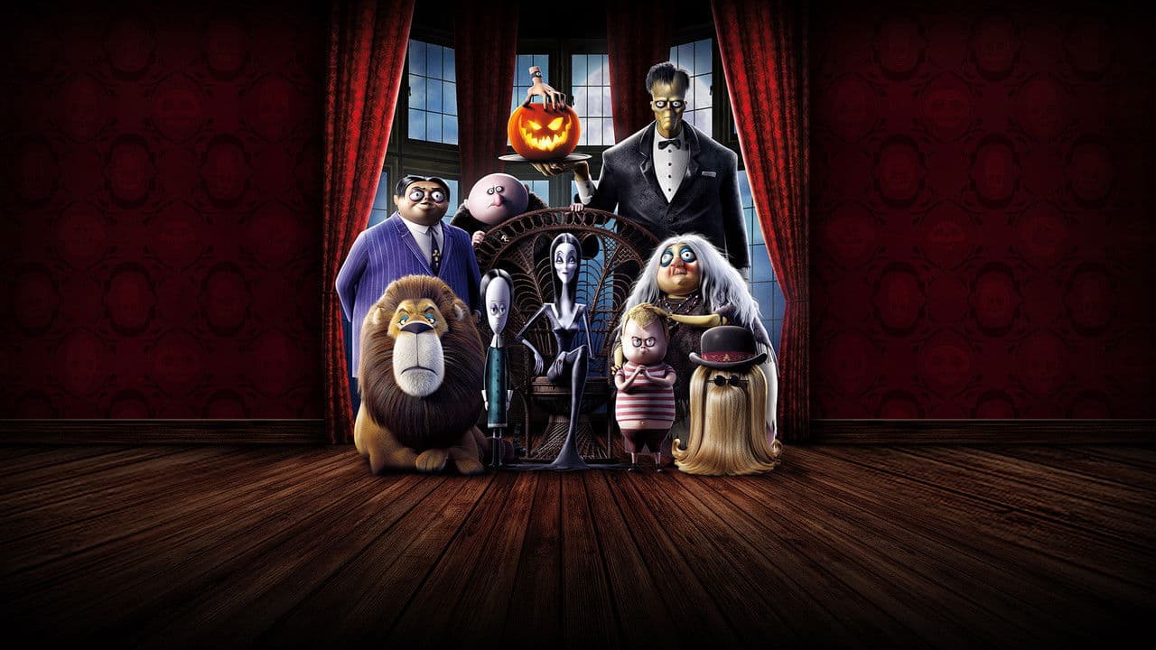 La Famille Addams backdrop