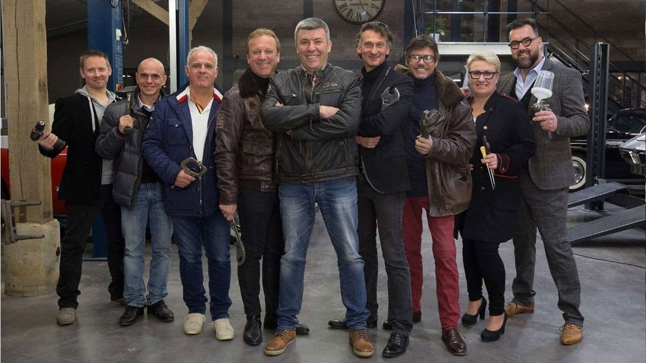 Vintage Mecanic backdrop