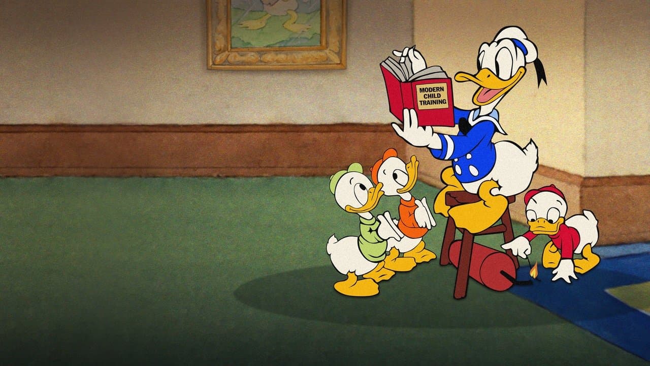 Les Neveux de Donald backdrop