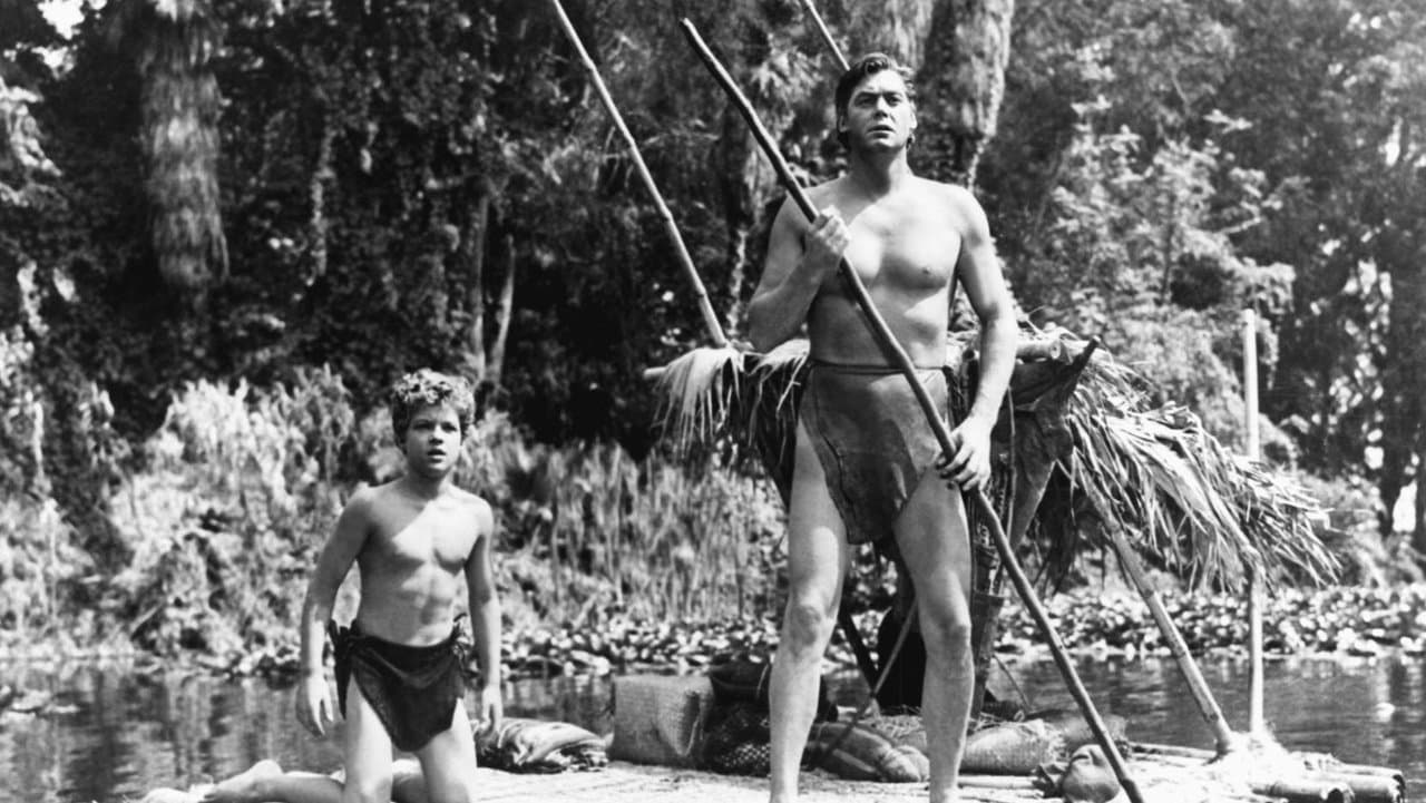 Tarzan et les Amazones backdrop