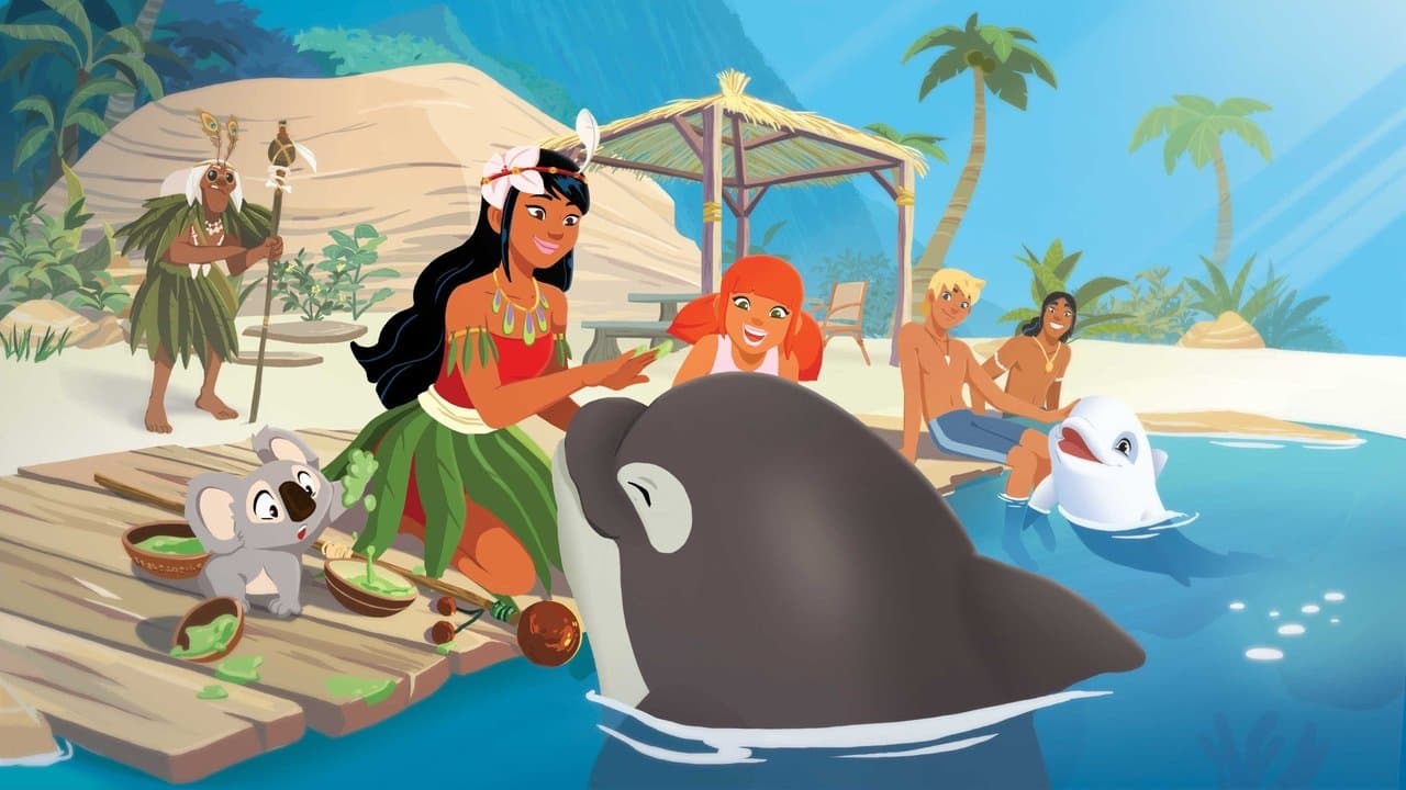 Oum le dauphin blanc backdrop