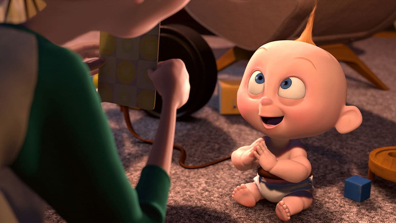 Baby-sitting Jack-Jack backdrop