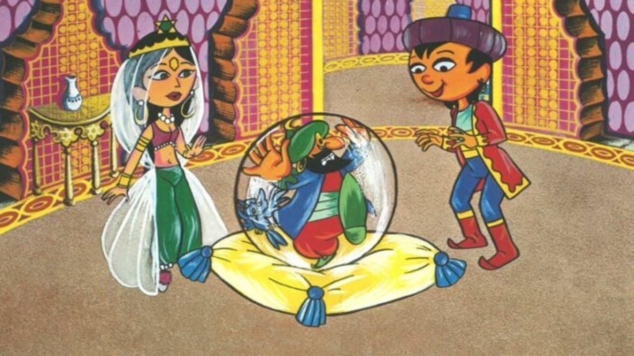 Aladin et la lampe merveilleuse backdrop