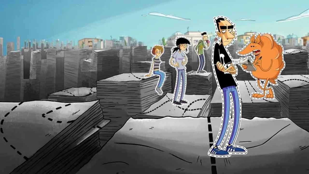 À découper suivant les pointillés backdrop