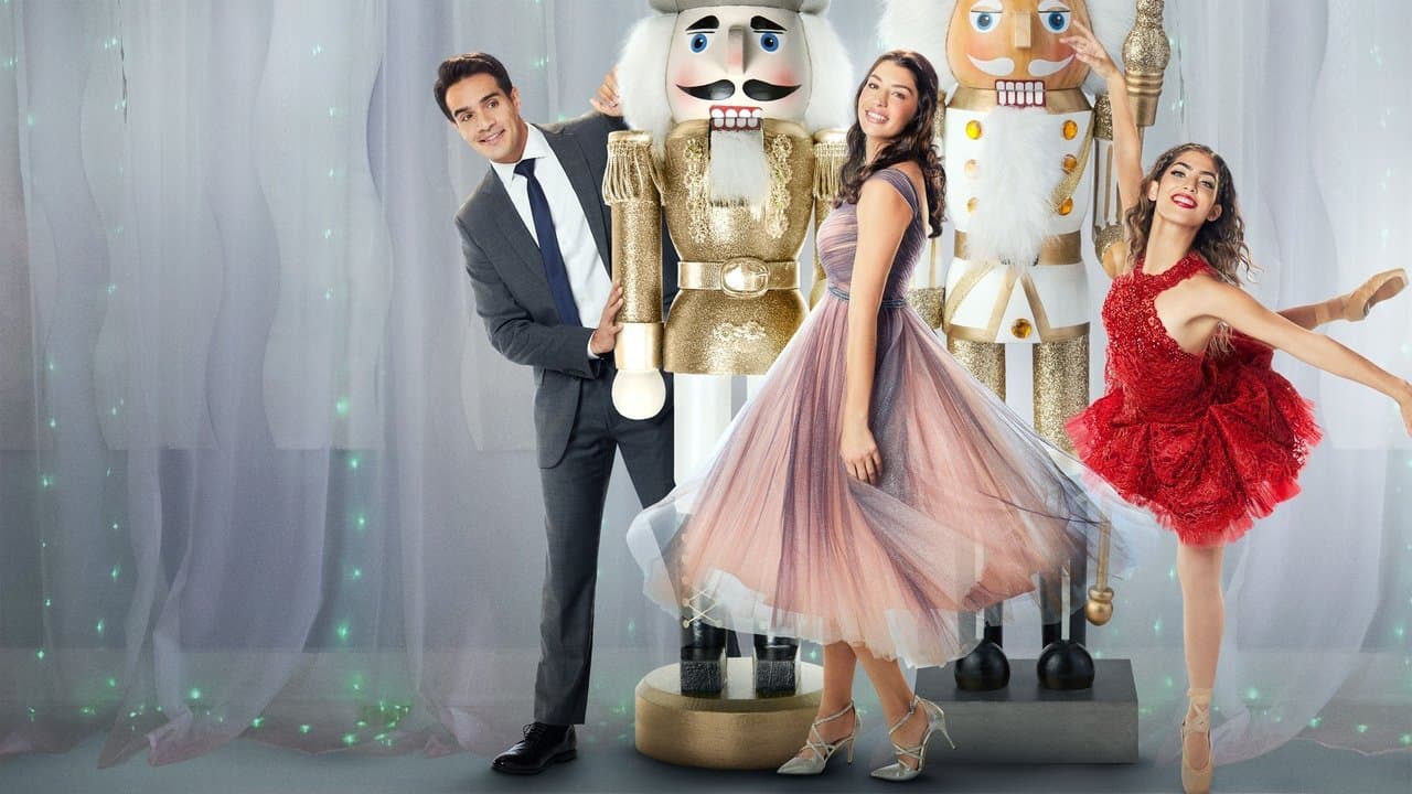 La danseuse étoile de Noël backdrop