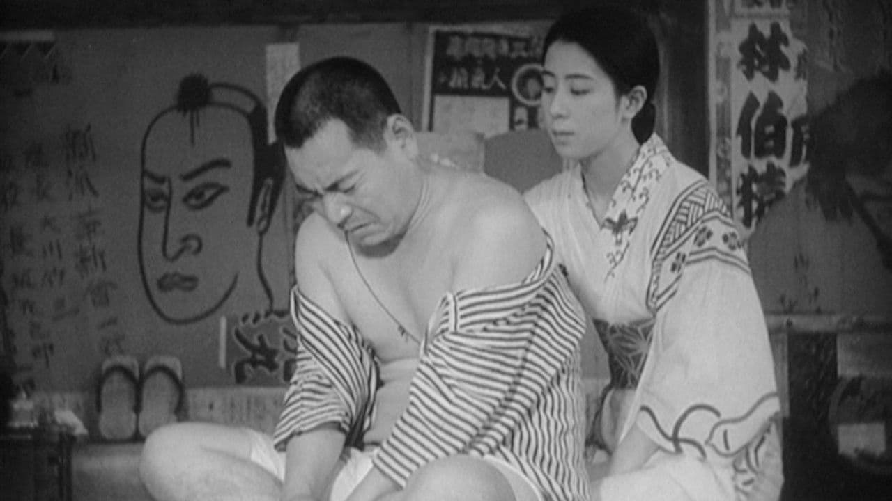 Histoire d'herbes flottantes backdrop