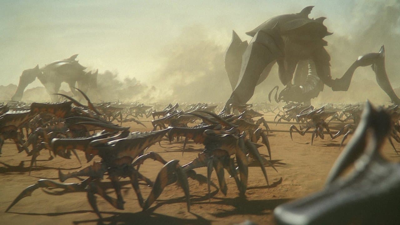 Starship Troopers : Traitor of Mars backdrop