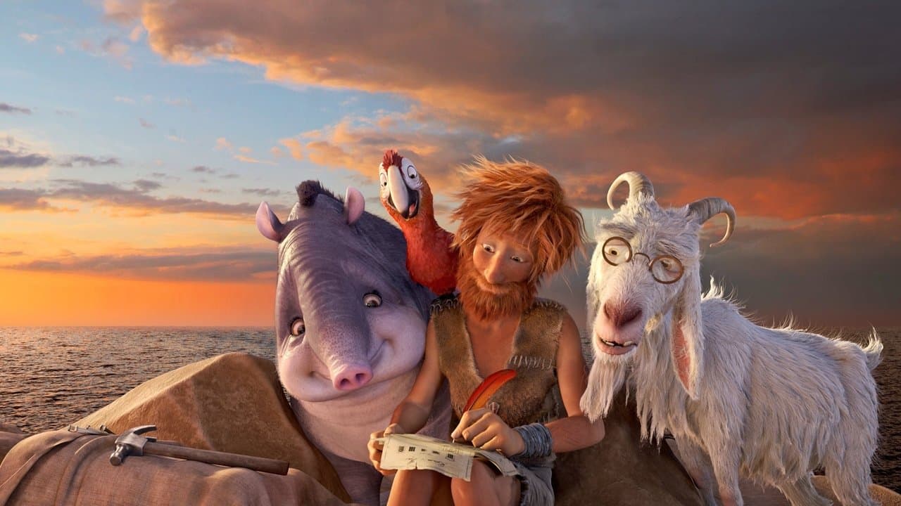 Robinson Crusoé backdrop