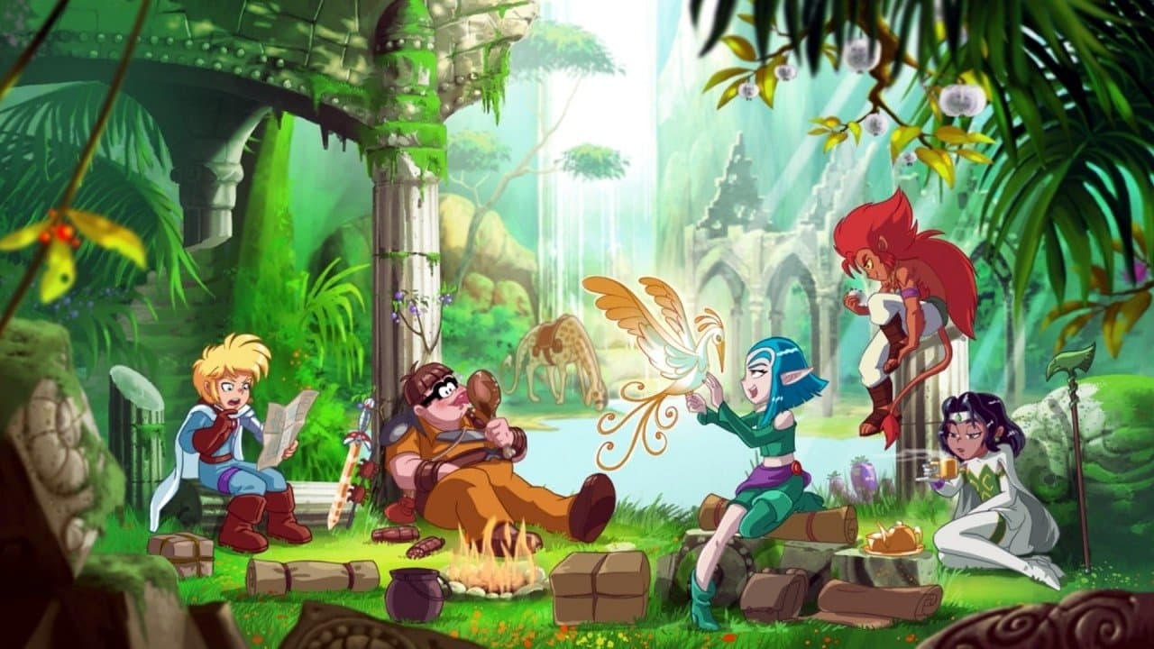 Les Légendaires backdrop