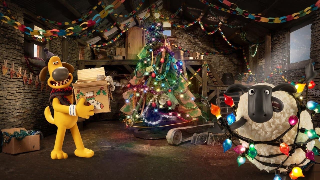 Shaun le mouton : L'Échappée de Noël backdrop