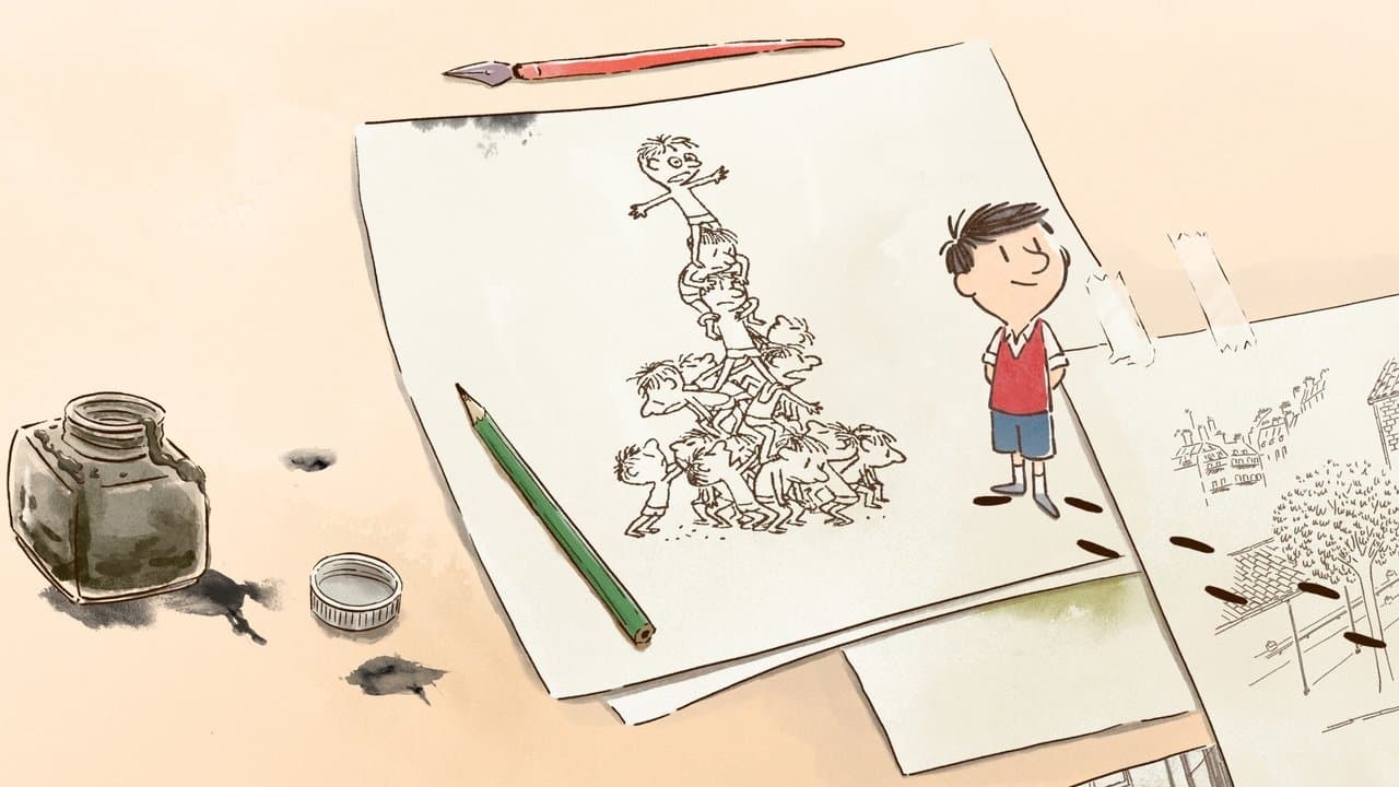 Le petit Nicolas - Qu'est-ce qu'on attend pour être heureux ? backdrop