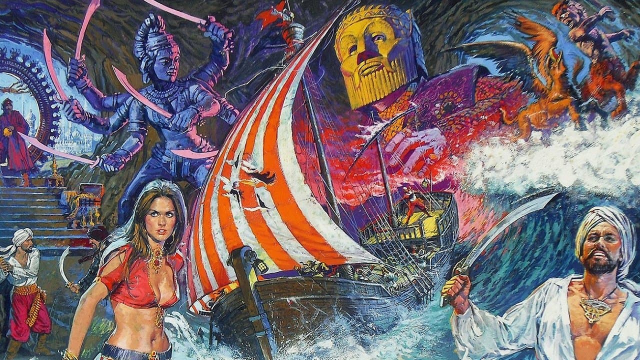 Le Voyage fantastique de Sinbad backdrop