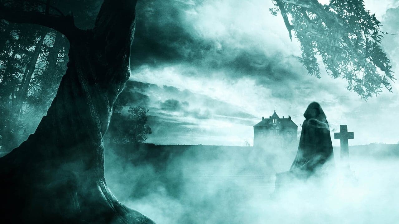 La Dame en noir backdrop