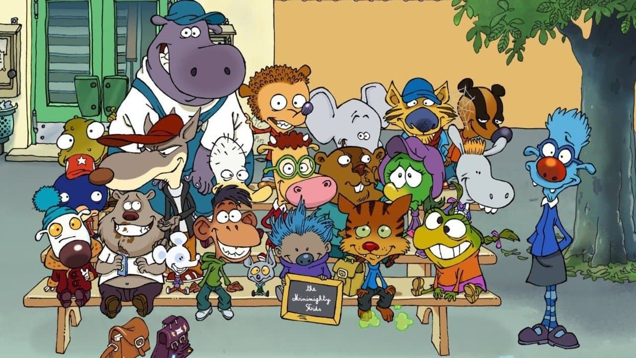 Les Minijusticiers backdrop