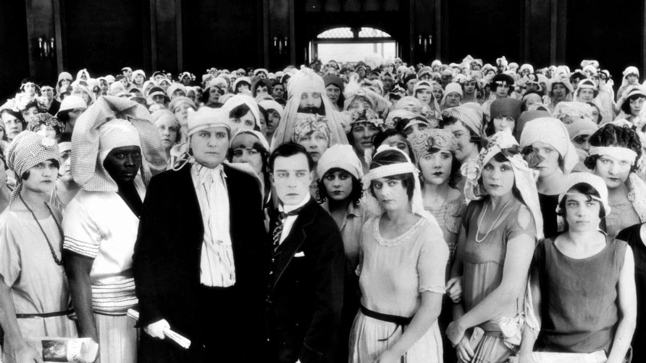 Les Fiancées en folie backdrop