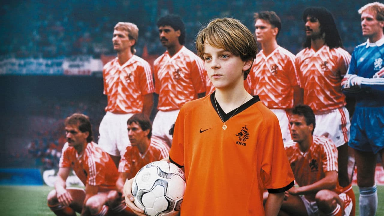 En orange backdrop