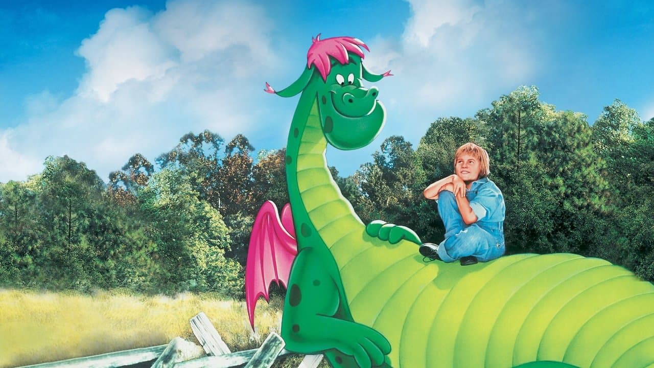 Peter et Elliott le dragon backdrop