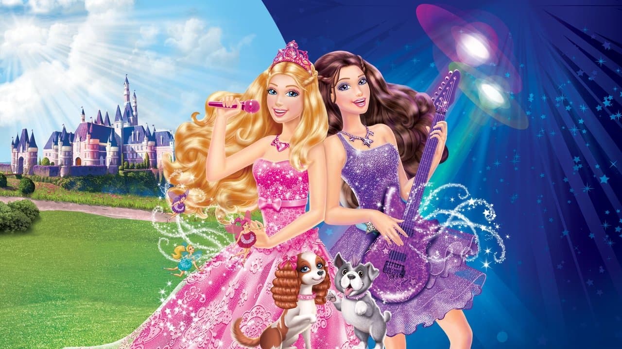 Barbie : La Princesse et la Popstar backdrop