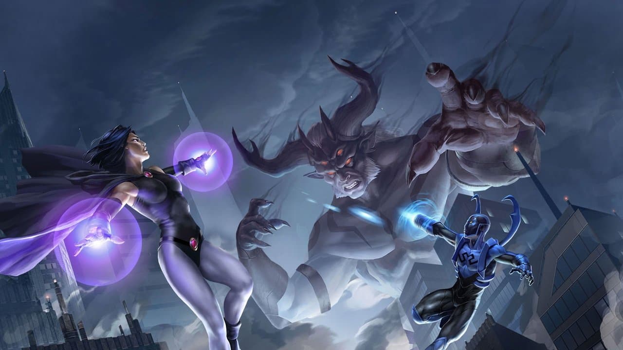 La Ligue des justiciers vs les Teen Titans backdrop