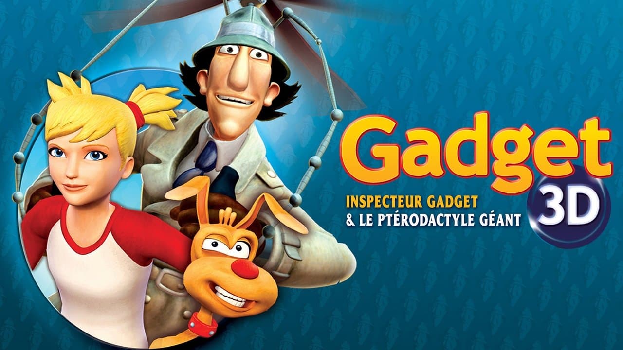 Gadget 3D : Inspecteur Gadget et le ptérodactyle géant backdrop