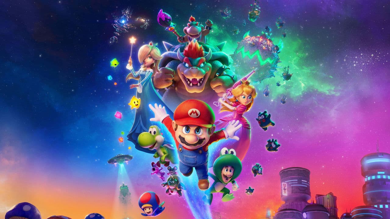 Super Mario Galaxy, le film backdrop